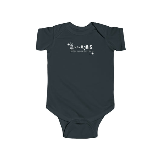 Infant G is for Goals Onesie